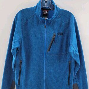 The North Face Men's Canyonlands Micro Fleece Lined Hoodie Jacket. Size M.  Blue